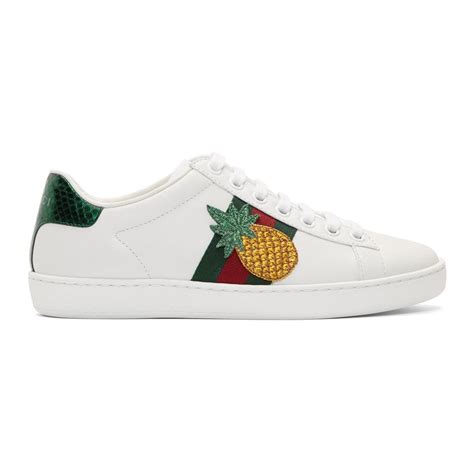 scarpe gucci ananas|gucci sneakers for women.